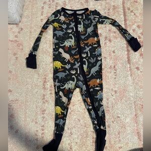 Little sleepies navy Jurassic jungle zippy 12-18 months